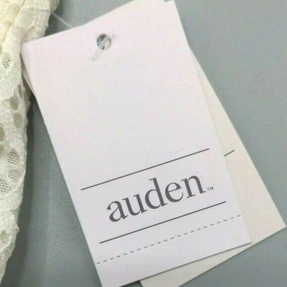 Auden Women’s Bra 32C White Radiant Plunge Push Up Underwire NEW - Picture 4 of 10